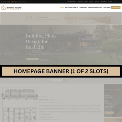 Home Page Banner